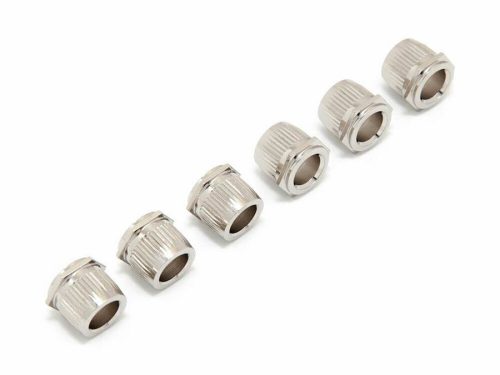 BU-CBHN Hosco Japan  conversion bushings,10,2mm diameter, nickel, hexagonal top, 6 pcs