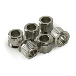   BU-CBN Hosco Japan  conversion bushings,10.2mm diameter, nickel, round top, 6 pcs