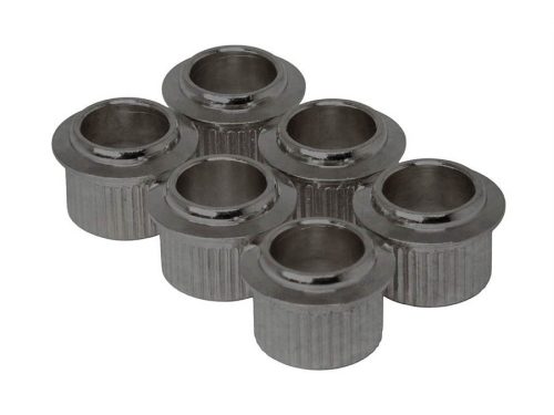 BU-KAN92 Hosco Japan  push-fit bushings, aged nickel, round, 9.2mm diameter, 6 pcs