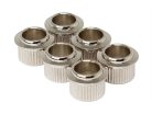 BU-KN92 Hosco Japan  push-fit bushings, nickel, round, 9.2mm diameter, 6 pcs