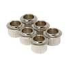 BU-KN92 Hosco Japan  push-fit bushings, nickel, round, 9.2mm diameter, 6 pcs