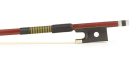 BV-10/12 ELS  violin bow, 1/2, brazilwood, octagonal stick, ebony frog, single eye, whalebone imitation