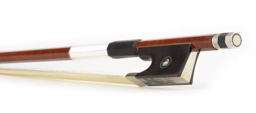 BV-50/14 ELS  violin bow, 1/4, pernambuco, octagonal stick, ebony frog, parisian eye, fully nickel mounted