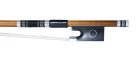 BV-90-R ELS  violin bow, 4/4, HQ pernambuco, round stick, full silver mounted with silver thumb protection