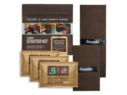 BVMFK-LG Boveda  starter kit 4x 70gr 49%, with 2 double holders