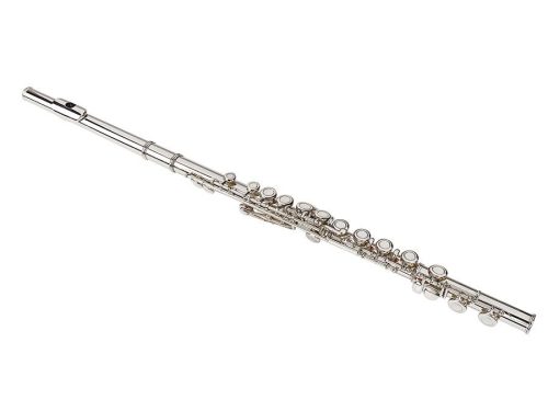 Belcanto BX-410 Querflöte – X-Series, vernickelter Korpus, mit E-Mechanik, mit Etui