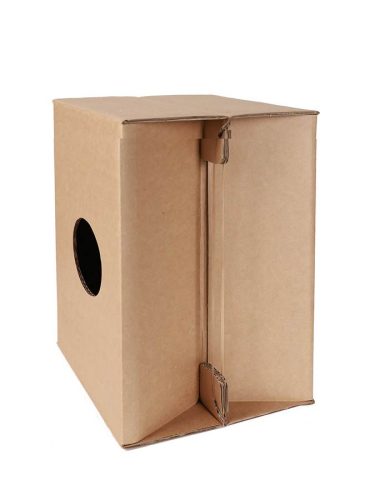 Hayman CAJ-25-CB – DIY Cajon aus Karton, 33 x 31 x 44 cm, fester Snare, flach verpackt