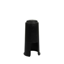   CAP-SP-K Stewart Ellis  soprano saxophone mouthpiece cap, black plastic, 25 mm, fits standard plastic mouthpiece