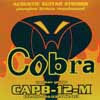 CAPB-12-M Cobra  string set acoustic, phosphor bronze wound medium, 012-016-024-032-042-053