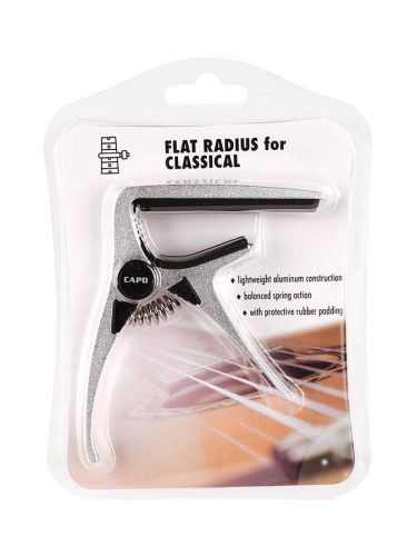 Boston CAPO-CL-02 – Capodastru Chitară Clasică, Aluminiu, Partea Superioară Dreaptă