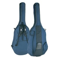   CB-234 Boston  double bass bag 3/4, dark blue-grey, 23mm padding, 2 straps, various accessory pockets