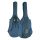 CB-244 Boston  double bass bag 4/4, dark blue-grey, 23mm padding, 2 straps, various accessory pockets