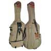 CB-544 Boston  double bass bag 4/4, beige-brown, 23mm padding, deluxe, 2 straps, various accessory pockets