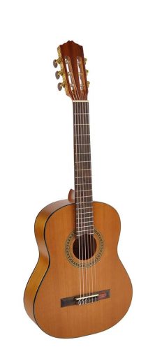 CC-06-BB Salvador Cortez Student Series classic guitar, cedar top, agathis b&s, satin finish, 1/2 bambino model, 562mm