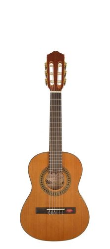 Salvador Cortez CC-06-PA 1/4 klasszikus gitár – tömör cédrus tető, agathis test, szatén lakkozás, állítható nyakmerevítő