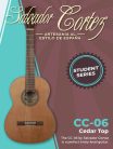 CC-06 Salvador Cortez Student Series classic guitar, cedar top, agathis b&s, satin finish