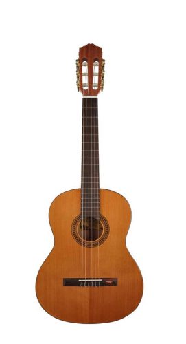 Salvador Cortez CC-10-BB 1/2 Konzertgitarre – Zedertop, Sapele-Korpus, Hochglanz-Finish, verstellbarer Halsstab