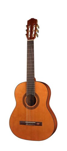 CC-10-JR Salvador Cortez Student Series classic guitar, cedar top, sapele b&s, 3/4 junior model, 580mm