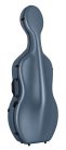 CC-1044-BU Leonardo Pro series cello case 4/4 full carbon, matt finish cobalt blue, 2,8kg