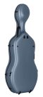 CC-1044-BU Leonardo Pro series cello case 4/4 full carbon, matt finish cobalt blue, 2,8kg