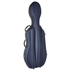   CC-144-BU Leonardo  cello case 4/4, soft foam moulded, 2 straps, zipper lock, blue