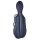 CC-144-BU Leonardo  cello case 4/4, soft foam moulded, 2 straps, zipper lock, blue