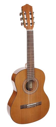 CC-22-BB Salvador Cortez Solid Top Artist Series classic guitar, solid Canadian cedar top, sapele b&s, 1/2 bambino model, 520mm