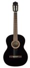 CC-22-BK Salvador Cortez Solid Top Artist Series classic guitar, solid Canadian cedar top, sapele b&s, black