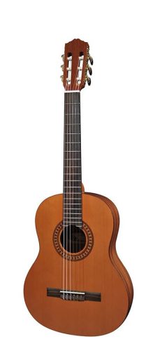 CC-22-JR Salvador Cortez Solid Top Artist Series classic guitar, solid Canadian cedar top, sapele b&s, 3/4 junior model, 580mm