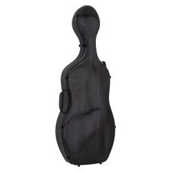   CC-644-BK Leonardo Student series cello case 4/4, PVC sandwich construction, 2 comfort straps, brushed black, 4,5kg