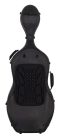 CC-644-BK Leonardo Student series cello case 4/4, PVC sandwich construction, 2 comfort straps, brushed black, 4,5kg