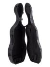 CC-644-BK Leonardo Student series cello case 4/4, PVC sandwich construction, 2 comfort straps, brushed black, 4,5kg