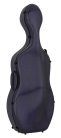 CC-644-BU Leonardo Student series cello case 4/4, PVC sandwich construction, 2 comfort straps, brushed blue, 4,5kg