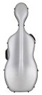 CC-644-SL Leonardo Student series cello case 4/4, PVC sandwich construction, 2 comfort straps, brushed silver, 4,5kg