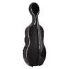 CC-844-BK Leonardo Pro series cello case 4/4 full carbon, black carbon pattern, 3,8kg