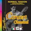 CC-NT Boston Concert Series string set classic, clear trebles & silverplated wound basses, normal tension