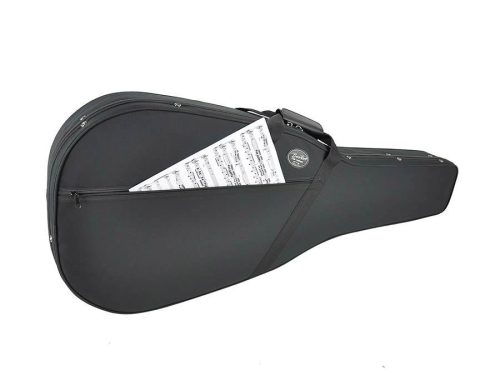 CCL-250 Boston Softcase cloth covered polystyrene case for classic guitar, with accessory pocket and back straps