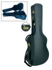 CCL-534 Boston Traditional Pro deluxe case for 3/4-scale classic guitar, wood, arched, shaped model, with lock and shoulder strap