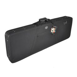   CEB-250 Boston Softcase cloth covered polystyrene case for bass guitar, with accessory pocket and back strap