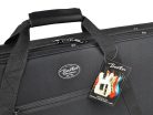 CEB-250 Boston Softcase cloth covered polystyrene case for bass guitar, with accessory pocket and back strap