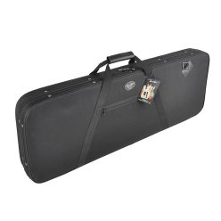   CEG-250 Boston Softcase cloth covered polystyrene case for electric guitar, with accessory pocket and back strap