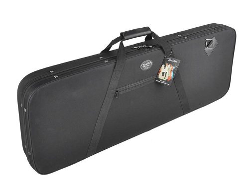 CEG-250 Boston Softcase cloth covered polystyrene case for electric guitar, with accessory pocket and back strap