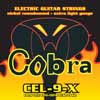 CEL-9-X Cobra  string set electric, nickel roundwound extra light, 009-011-016-024-032042