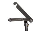 CES100 Platinum  cello stand, collapsable with an adjustable neck support and bow holder