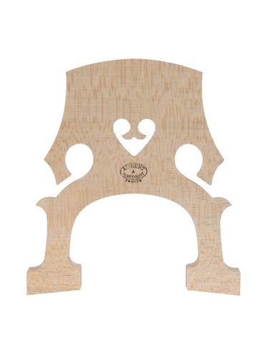 CF1698 Aubert Lutherie à Mirecourt cello bridge 4/4, french model, treated wood, feet width: 98 mm