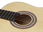 CG-144-NT Salvador Kids Series classic guitar full scale, linden back and sides, nickel frets, trussrod, gloss natural finish