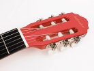 CG-144-RD Salvador Kids Series classic guitar full scale, linden back and sides, nickel frets, trussrod, gloss red finish