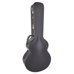   CJZ-500-16 Boston Traditional Pro guitar case, wood, arched, with lock and shoulder strap, shaped model, jazz 16 inch