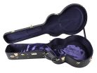 CJZ-500-16 Boston Traditional Pro guitar case, wood, arched, with lock and shoulder strap, shaped model, jazz 16 inch