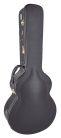 CJZ-500-17 Boston Traditional Pro guitar case, wood, arched, with lock and shoulder strap, shaped model, jazz 17 inch